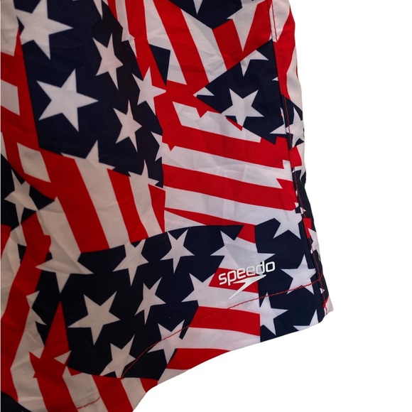 Men’s Speedo Swimsuit/Swim Trunks USA - 4th of July Size XL - Picture 1 of 5